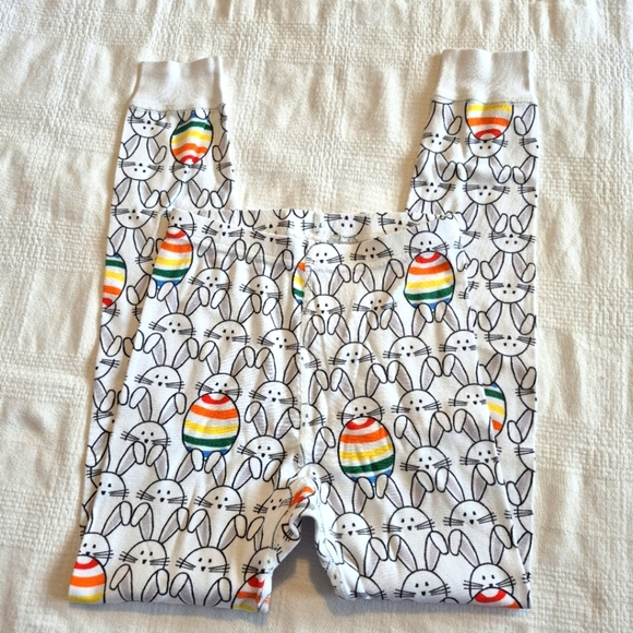 Hanna Andersson size 8 or 130 Easter Egg bunny pajama bottoms tag removed - Picture 2 of 6